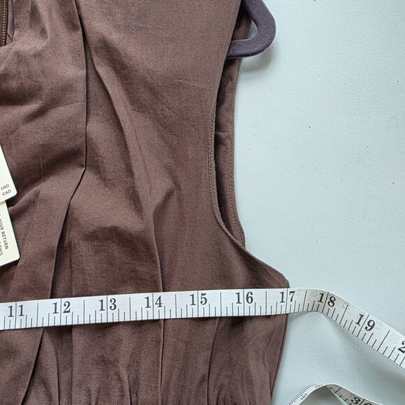 Anthropologie The Tommy Zip Front Dress NWT M - Picture 11 of 11